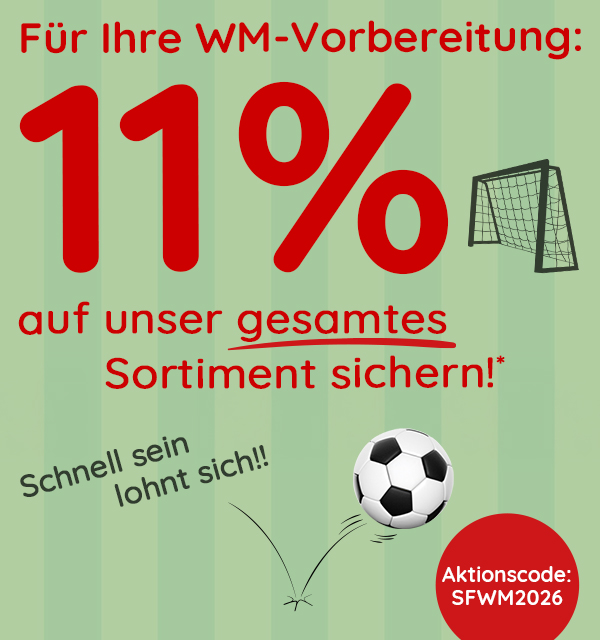  11 % auf das gesamte Sortiment bei Saalfrank - Qualitäts-Werbeartikel