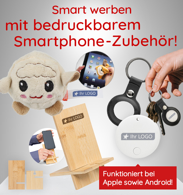 Smartphone-Zubehör bedrucken