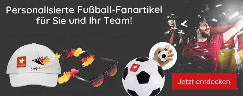 Fanartikel mit Logo bedrucken