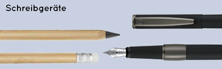 Schreibgeräte bedrucken bei Saalfrank