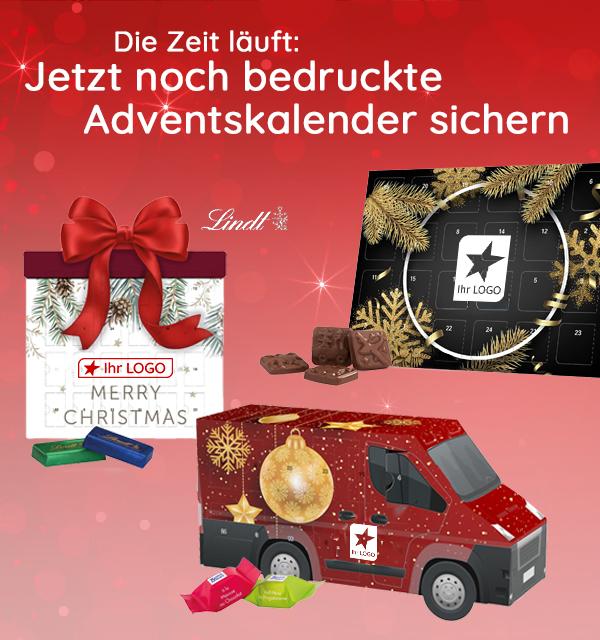  Jetzt noch bedruckte Adventskalender sichern!