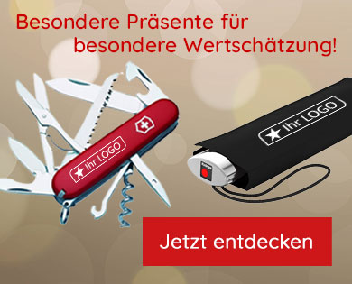 Hochwertige Werbegeschenke bedrucken lassen