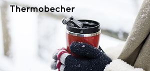 Thermobecher als Werbeartikel bedrucken von Saalfrank 