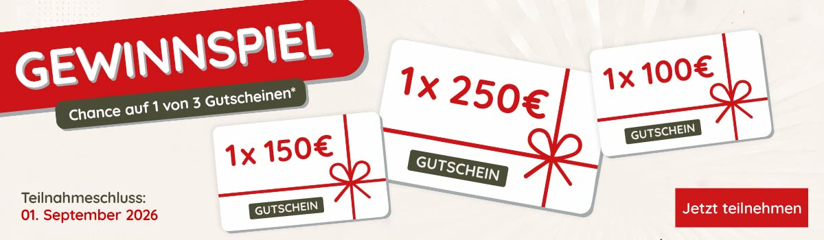  Jetzt am Gewinnspiel teilnehmen! 