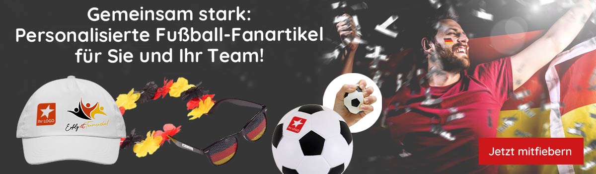 Personalisierte Fanartikel für Sie und Ihr Team!