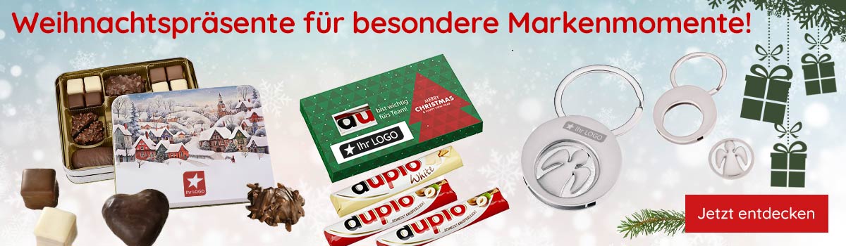  Weihnachtspräsente für besondere Markenmomente!