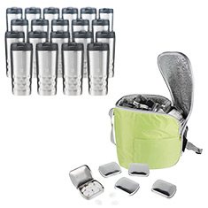 Werbesets mit Logo inkl. Druck Saalfrank Werbeartikel