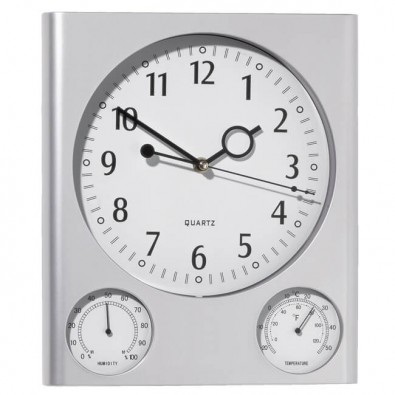 Quartz-Wanduhr, Weiß Quartz-Wanduhr, Weiß