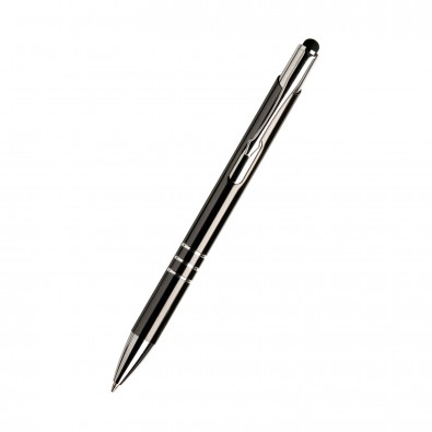 2-in-1 Stift CLIC CLAC-TERUEL, dunkelgrau 2-in-1 Stift CLIC CLAC-TERUEL, dunkelgrau