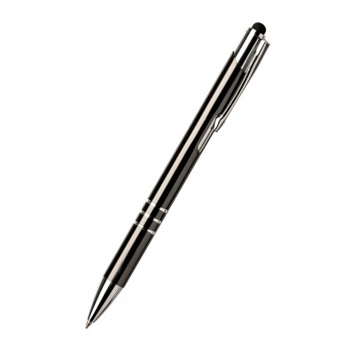 2-in-1 Stift CLIC CLAC-TERUEL, dunkelgrau 2-in-1 Stift CLIC CLAC-TERUEL, dunkelgrau