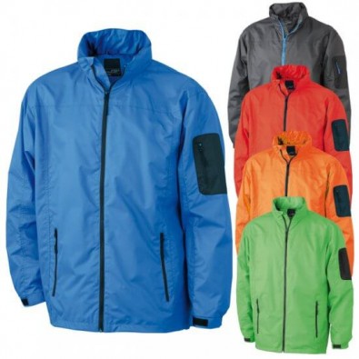 Original James Nicholson Windbreaker Outdoor Jacke, Royal/Schwarz, XXL Original James Nicholson Windbreaker Outdoor Jacke, Royal/Schwarz, XXL