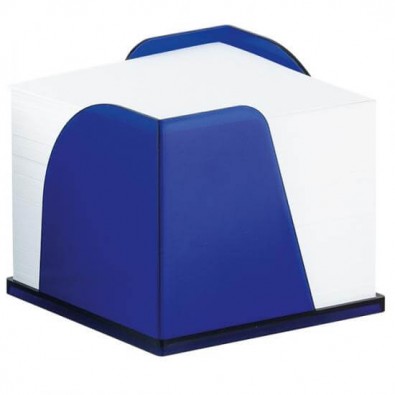 Zettelbox Pfiff - Notizquader Blau-gefrostet Zettelbox Pfiff - Notizquader Blau-gefrostet