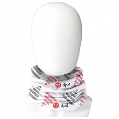 Bandana multifunktioneller Schal inkl. all-over Aufdruck , weiss Bandana multifunktioneller Schal inkl. all-over Aufdruck , weiss
