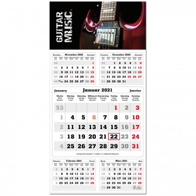 5-Monats-Wandkalender Post 2020 5-Monats-Wandkalender Post 2020