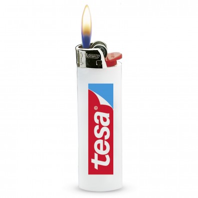 BiC Einwegfeuerzeug MAXI, Weiß BiC Einwegfeuerzeug MAXI, Weiß