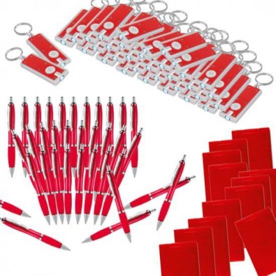 Werbe-Sparset, 150-tlg., günstig, Rot Werbe-Sparset, 150-tlg., günstig, Rot