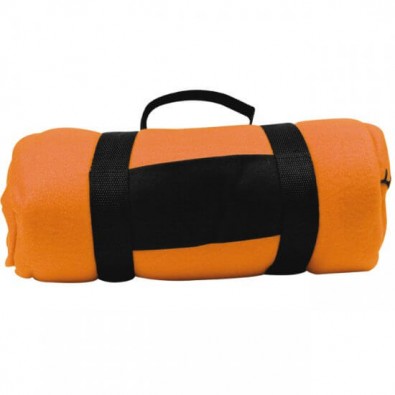 Picknick-Fleecedecke Orange