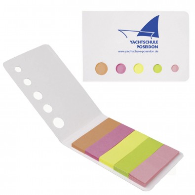 Haftnotiz-Set Neon, Weiß Haftnotiz-Set Neon, Weiß