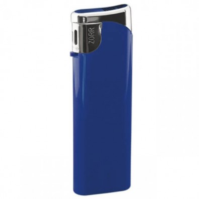 Piezo-Gasfeuerzeug Slim, Blau Piezo-Gasfeuerzeug Slim, Blau