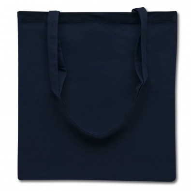 Baumwolltasche, lange Henkel, Navy Baumwolltasche, lange Henkel, Navy