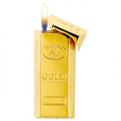 Feuerzeug Goldbarren, Gelb Feuerzeug Goldbarren, Gelb