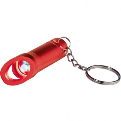 Taschenlampe mit Flaschenöffner, Rot Taschenlampe mit Flaschenöffner, Rot