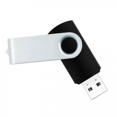 USB-Stick in Metallbox, Schwarz, 16 GB USB-Stick in Metallbox, Schwarz, 16 GB