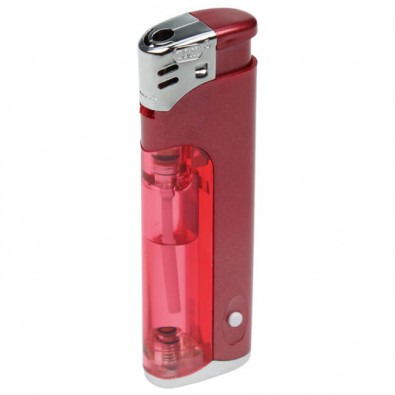Piezo-LED-Feuerzeug Light Fire, Rot Piezo-LED-Feuerzeug Light Fire, Rot