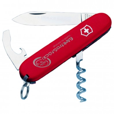 Original Victorinox Taschenmesser, Waiter, 9 Funktionen, Rot Original Victorinox Taschenmesser, Waiter, 9 Funktionen, Rot