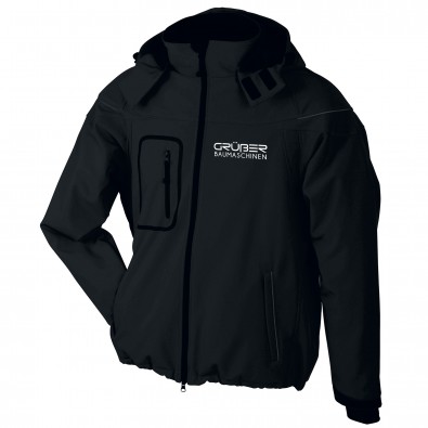 Original James Nicholson Softshell-Jacke für Herren, Black, XXL Original James Nicholson Softshell-Jacke für Herren, Black, XXL