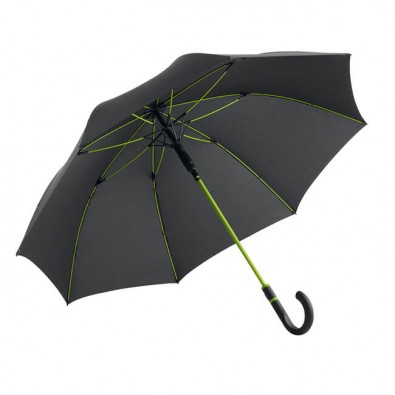 Fare® Automatik-Stockschirm Windproof, Anthrazit-Limette Fare® Automatik-Stockschirm Windproof, Anthrazit-Limette