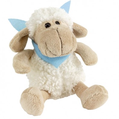 Plüsch-Tiere Fluffy Schaf Halstuch hellblau, Schaf, Halstuch hellblau Plüsch-Tiere Fluffy Schaf Halstuch hellblau, Schaf, Halstuch hellblau