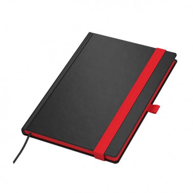Color-Book DIN A5 Tivoli Soft, Schwarz/Rot Color-Book DIN A5 Tivoli Soft, Schwarz/Rot