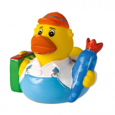 Bade-Ente Schulanfänger Junge, Boy Bade-Ente Schulanfänger Junge, Boy