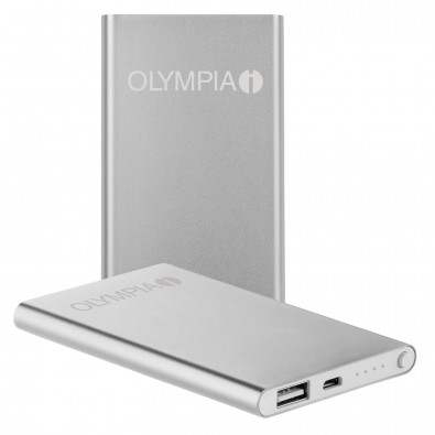 Powerbank Energy 4.000 mAh, Silber Powerbank Energy 4.000 mAh, Silber