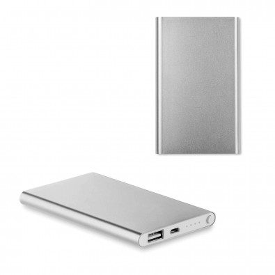 Powerbank Energy 4.000 mAh, Silber Powerbank Energy 4.000 mAh, Silber