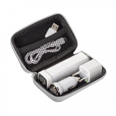 Reise-USB-Set, Weiss Reise-USB-Set, Weiss