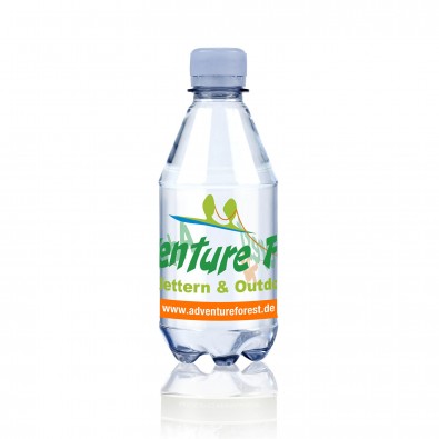 Natürliches Mineralwasser mit Kohlensäure 0,33L