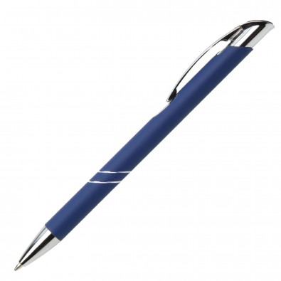 Metall-Kugelschreiber Quito, Blau Metall-Kugelschreiber Quito, Blau