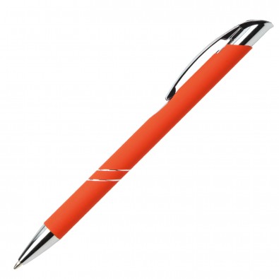 Metall-Kugelschreiber Quito, Orange Metall-Kugelschreiber Quito, Orange