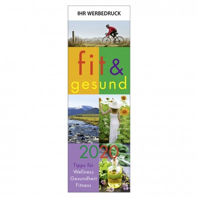 Streifenkalender fit gesund 2020 Streifenkalender fit gesund 2020