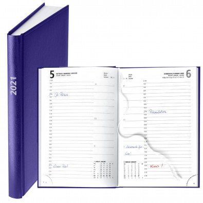 Buchkalender Basic 2020, Dunkelblau Buchkalender Basic 2020, Dunkelblau