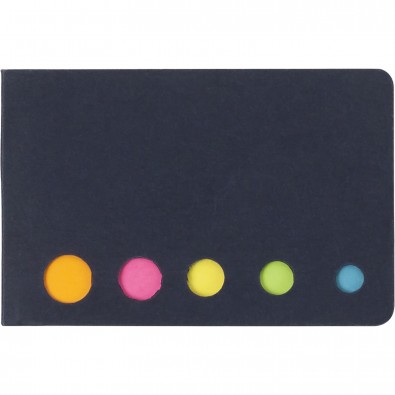 Haftnotiz-Set Neon, Schwarz Haftnotiz-Set Neon, Schwarz