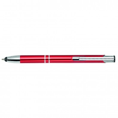 Metall-Touch-Kugelschreiber Capri, Rot Metall-Touch-Kugelschreiber Capri, Rot