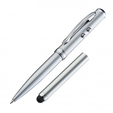 Multi-Touch-Pen 4 in 1, Silber Multi-Touch-Pen 4 in 1, Silber