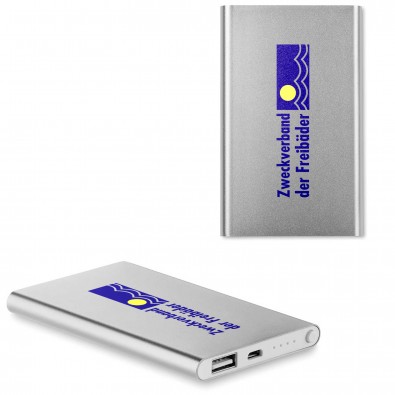 Powerbank Energy 4.000 mAh, Silber Powerbank Energy 4.000 mAh, Silber