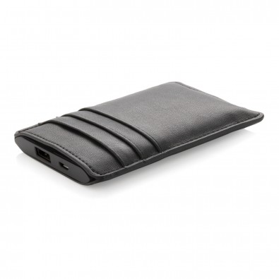Swiss Peak Powerbank Portemonnaie, schwarz Swiss Peak Powerbank Portemonnaie, schwarz