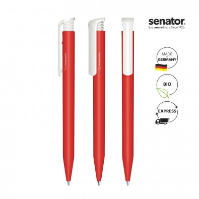 SENATOR Super Hit BIO Druckkugelschreiber, rot 485 SENATOR Super Hit BIO Druckkugelschreiber, rot 485
