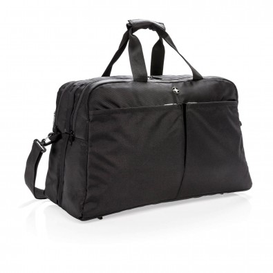 Swiss Peak RFID Wochenendtasche mit Kofferöffnung, schwarz Swiss Peak RFID Wochenendtasche mit Kofferöffnung, schwarz