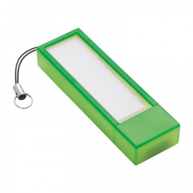 USB-Speicherstick REFLECTS-USB + NOTES, hellgrün, 4 GB USB-Speicherstick REFLECTS-USB + NOTES, hellgrün, 4 GB